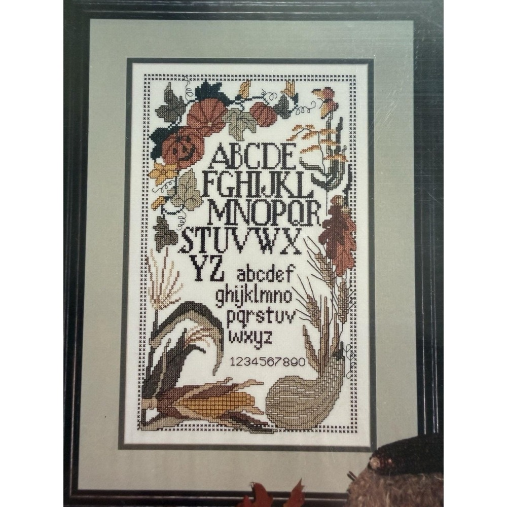 Idle Time Designs Ozarks Seasonal Sampler ~ Fall Counted Cross Stitch Chart